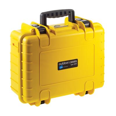 OUTDOOR case in yellow with foam insert 385x265x165 mm Volume: 16,6 L Model: 4000/Y/SI